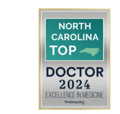 North Carolina Top Doctor 2024 — Excellence in Medicine, Findatopdoc
