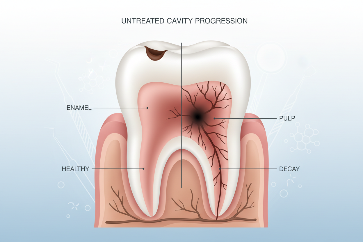 What Happens to a Cavity If You Ignore It for a Year?
