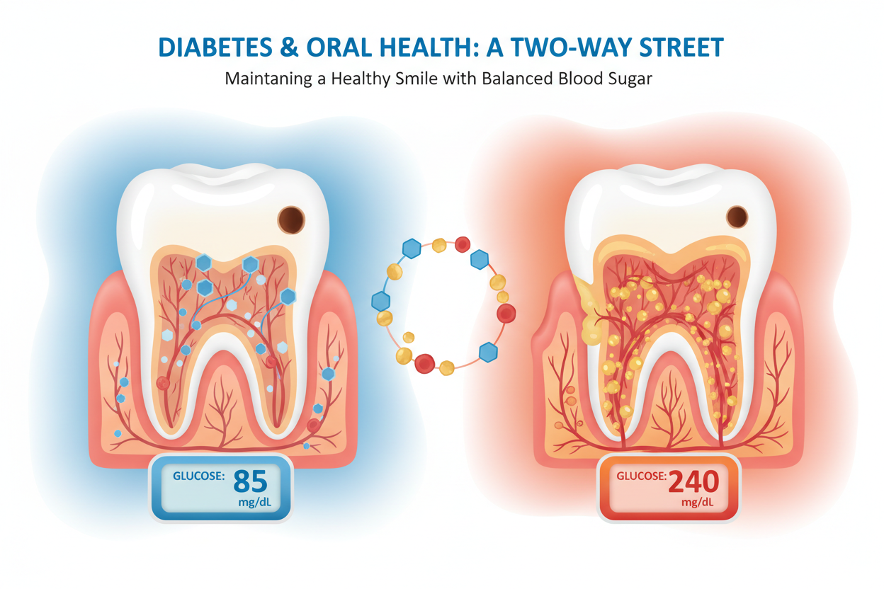 How Diabetes Impacts Your Oral Health (And Vice Versa)
