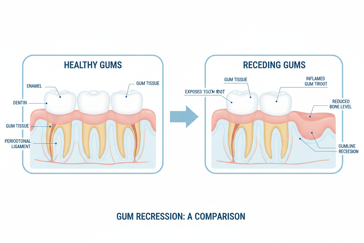 Gum Recession: Is It Reversible or Permanent? – Biltmore Avenue Family  Dentistry